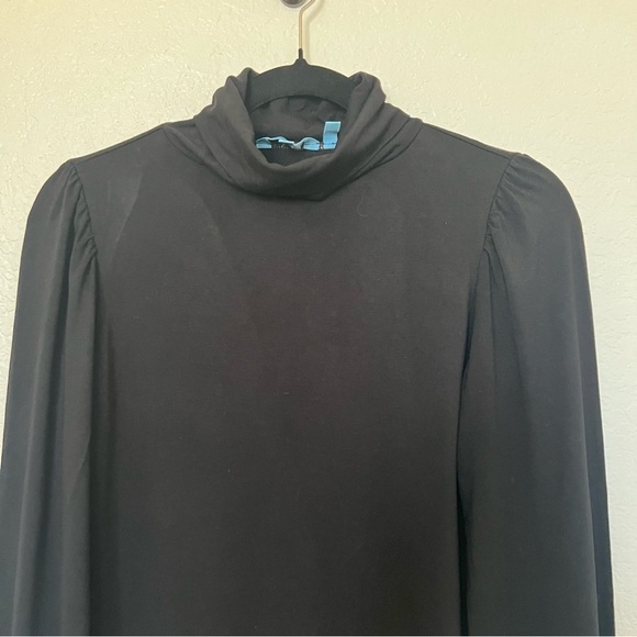 2/$30 Draper James Knit Turtleneck Long Sleeve Black SZ XS - Picture 2 of 11